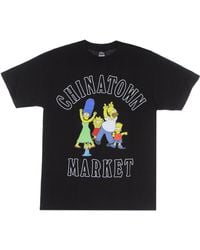 Market - Family Og Tee X Les Simpsons T-Shirt Homme Noir - Lyst