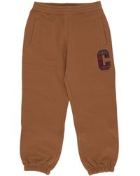Carhartt - Wiles Sweat Pant Hamilton Bruin Trainingsbroek Voor - Lyst