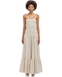 WEILI ZHENG - Damesjurk Met Band - Lyst