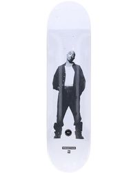 Primitive Skateboarding - Planche De Skateboard Pour Hommes, Posted Deck X 2Pac, Blanc - Lyst