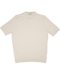 LUIGI GENTILE - Mannen Trui Lg1064 02 Ecru - Lyst