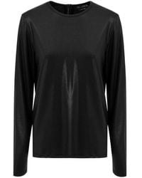 Tom Ford - Mesh Viscose Noir Avec Zip Affiche - Lyst