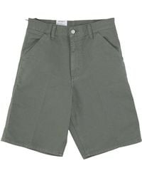 Carhartt - Pantalones Cortos Tenidos En Prenda Park Short De Una Sola Rodilla Para Hombre - Lyst