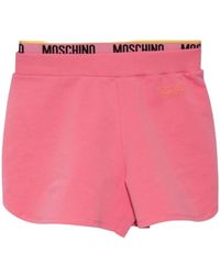 Moschino - Korte Broek Met Zijstrepen - Lyst