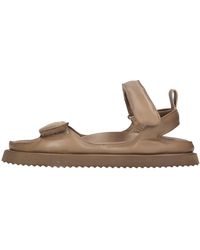 Elena Iachi - Lage Schoenen Bruin - Lyst