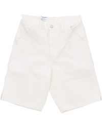 Carhartt - Pantalones Cortos De Hombre Con Lavado A La Piedra Y Cera Corta De Una Sola Rodilla - Lyst