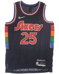 Nike - Camiseta Sin Mangas De Baloncesto Para Hombre Nba Dri-Fit Swingman Jersey City Edition No 25 Ben Simmons Phi76B - Lyst