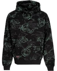 DOLLY NOIRE - Hoodie Rayquaza Pattern Hoodie - Lyst