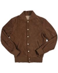 DFOUR® - Bomber With Bottoni Tes - Lyst