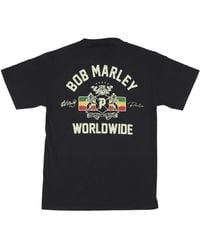 Primitive Skateboarding - Camiseta Heritage Tee X Bob Marley Para Hombre En Color Negro - Lyst