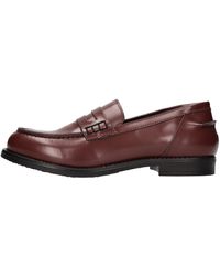 Lemarè - Flat Shoes Bordeaux - Lyst