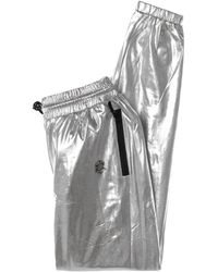 DOLLY NOIRE - Trainingsbroek Chrome Pant Zilver - Lyst
