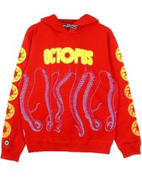 Octopus - Lightweight Hooded Sweatshirt Blurred Hoodie - Lyst