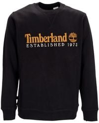 Timberland - Crewneck Sweatshirt L/Est 1973 Crewneck - Lyst