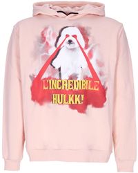 Phobia - Dog Hoodie X Dani Faiv Roze Lichtgewicht Herensweatshirt Met Capuchon - Lyst