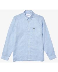 Lacoste - Shirts Azure - Lyst
