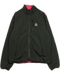 Huf Clothiers Reversible Flight Jacket in Blue for Men | Lyst