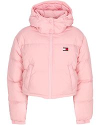 Tommy Hilfiger - Vrouwen Down Jacket Crop Alaska Puffer Ballet Roze - Lyst