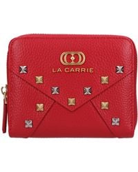 La Carrie - Rote Brieftasche - Lyst