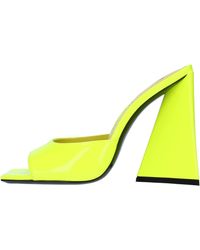 The Attico - The Attic Gelbe Sandalen - Lyst