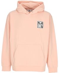 Obey - Leichter Herren-Hoodie Eyes Icon 2 Premium French Terry Mit Kapuze Po - Lyst