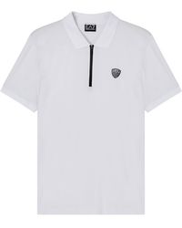 EA7 - T-Shirt Et Polo Bianco - Lyst
