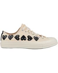 COMME DES GARÇONS PLAY - Comme Des Garçons Play X Converse Big Heart Chuck Taylor 70 Low Top Sneaker - Lyst
