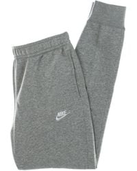 Nike - Sweatpants Club Jogger Bb Dk Heather/Matte - Lyst