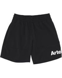 Arte' - Samuel Logo Shorts Short Pants - Lyst