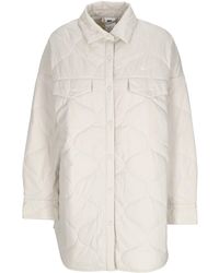 Nike - Coach Chaqueta Mujer W Sportswear Essentials Quilted Trench - Lyst