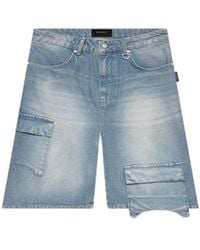 RETERNITY - Bermuda Essential Denim Cargo - Lyst