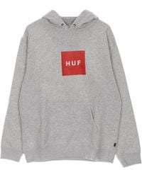 Huf - Essentials Box Logo Sudadera Con Capucha Para Hombre P/O Sudadera Con Capucha - Lyst