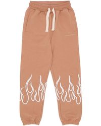 Vision Of Super - Lightweight Tracksuit Pants Embroidery Flame Pants - Lyst