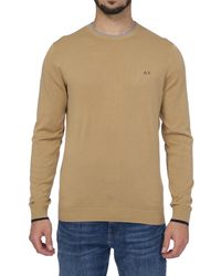 Sun 68 - Ronde Hals Double Rib Double Ribbon K33105 76 Camm - Lyst