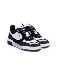 Newlab - Weibe Leder Sneaker Und Schwarzleder Nl12/K03 - Lyst