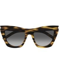 Saint Laurent - Sl 214 Kate Femme Acetate Recycle - Lyst
