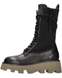 Elvio Zanon - Stiefel Schwarz - Lyst