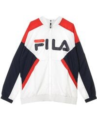 Fila - Oliviero Wit Trainingsjack Voor - Lyst