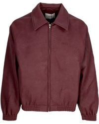 Arte' - Basic Leather Jacket - Lyst