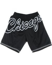 Mitchell &amp; Ness - Herren-Basketballshorts Nba Big Face 3.0 Fashion Short Hardwood Classics Chibul - Lyst