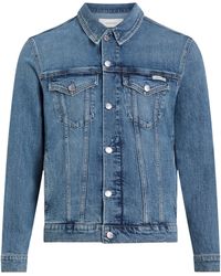Calvin Klein - Blauwe Jassen - Lyst