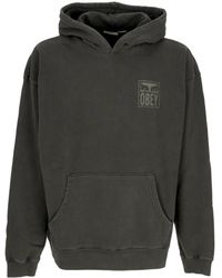 Obey - Lightweight Hoodie Pigment Eyes Icon Extra Heavy Hoodie Pigment Pirate - Lyst
