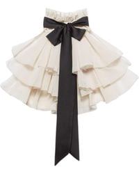 Aniye By - Ruff Top Teodora With Bow - Lyst