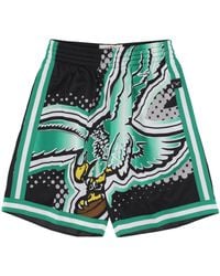 Mitchell &amp; Ness - Pantalones Cortos De Baloncesto Para Hombre Nfl Big Face 7.0 Fashion Short Phieag - Lyst