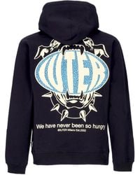 Iuter - Sudadera Con Capucha Hungry Para Hombre, Color Negro - Lyst