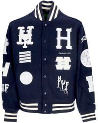 Huf - 20 Year Classic H Varsity Jacket College Jacket - Lyst