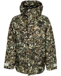 The North Face - Long Down Jacket 73 Logo Parka - Lyst