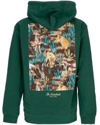 The Hundreds - Wander Pullover Sudadera Con Capucha Para Hombre Verde Oscuro - Lyst