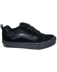 Vans - Schoenen Volwassen Knu Skool Zwart/Zwart - Lyst