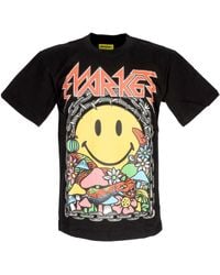 Market - Camiseta Iron Tee X Smiley Negra Para Hombre - Lyst